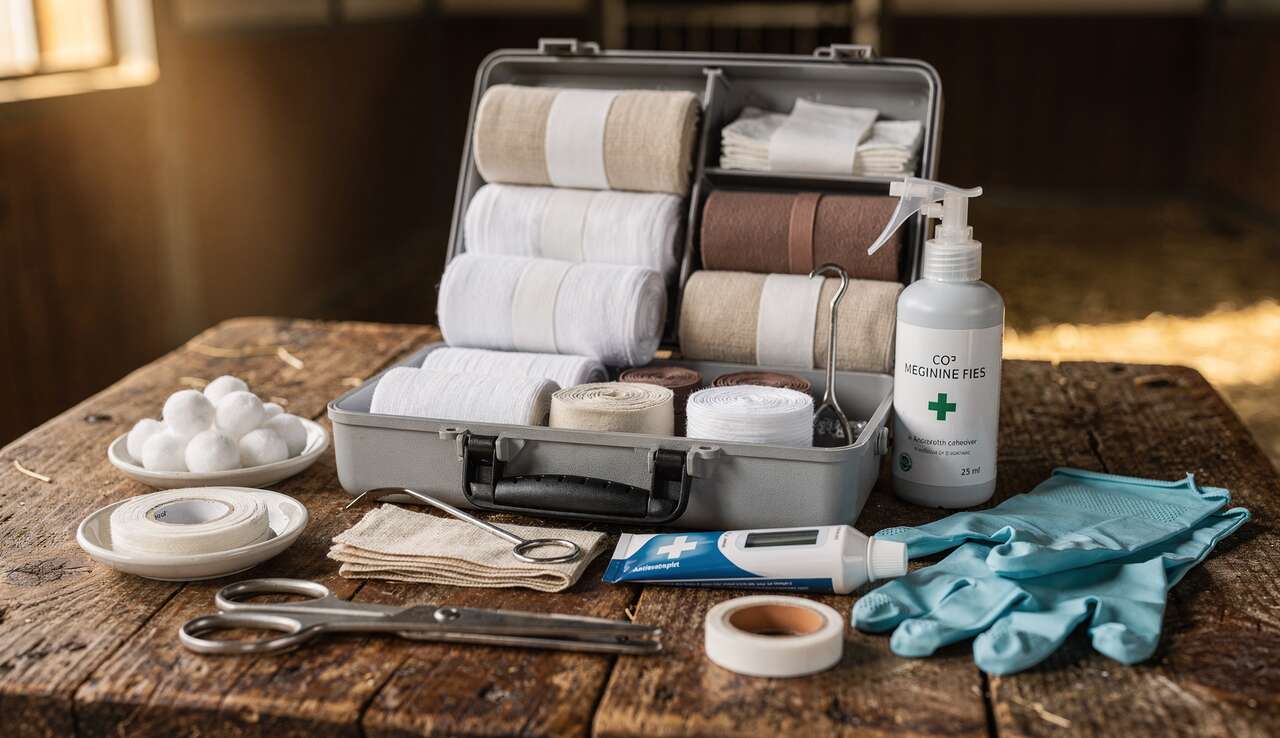 Quels Soins Inclure dans la Trousse de Premiers Secours pour Cheval ?