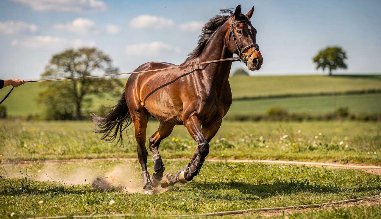 Comment équiper son cheval pour une séance de longe ?