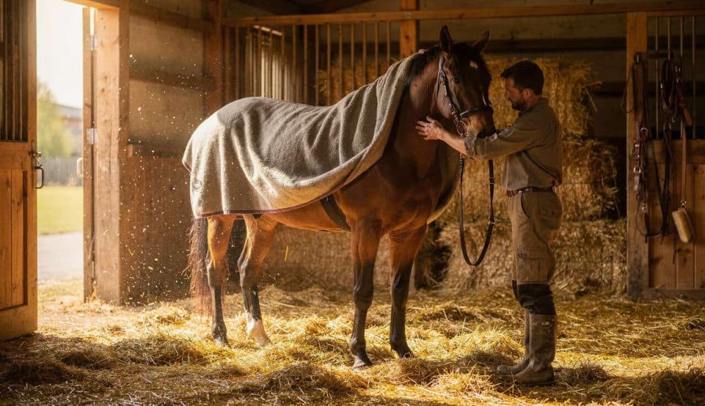Tonte et couverture de cheval : guide complet