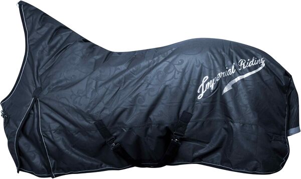 Imperial Riding IRHSuper-Dry Couverture d'extérieur 200 g, Bleu Marine, 135