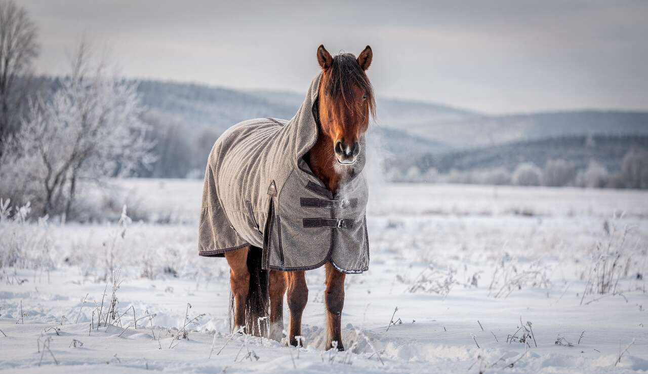 Précautions pour travailler son cheval en hiver