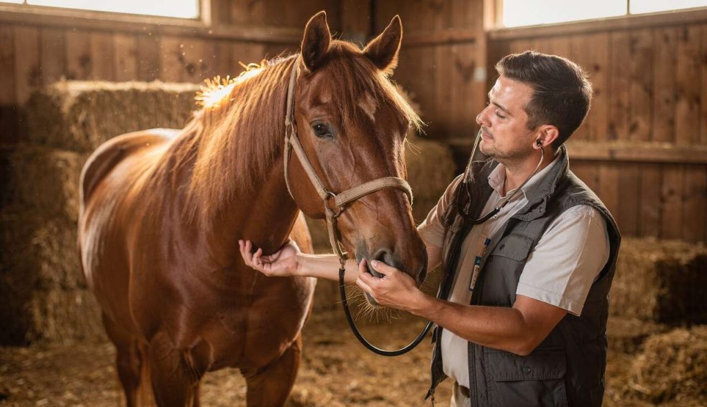 Comment mesurer la fréquence cardiaque d'un cheval avec un cardiofréquencemètre ?