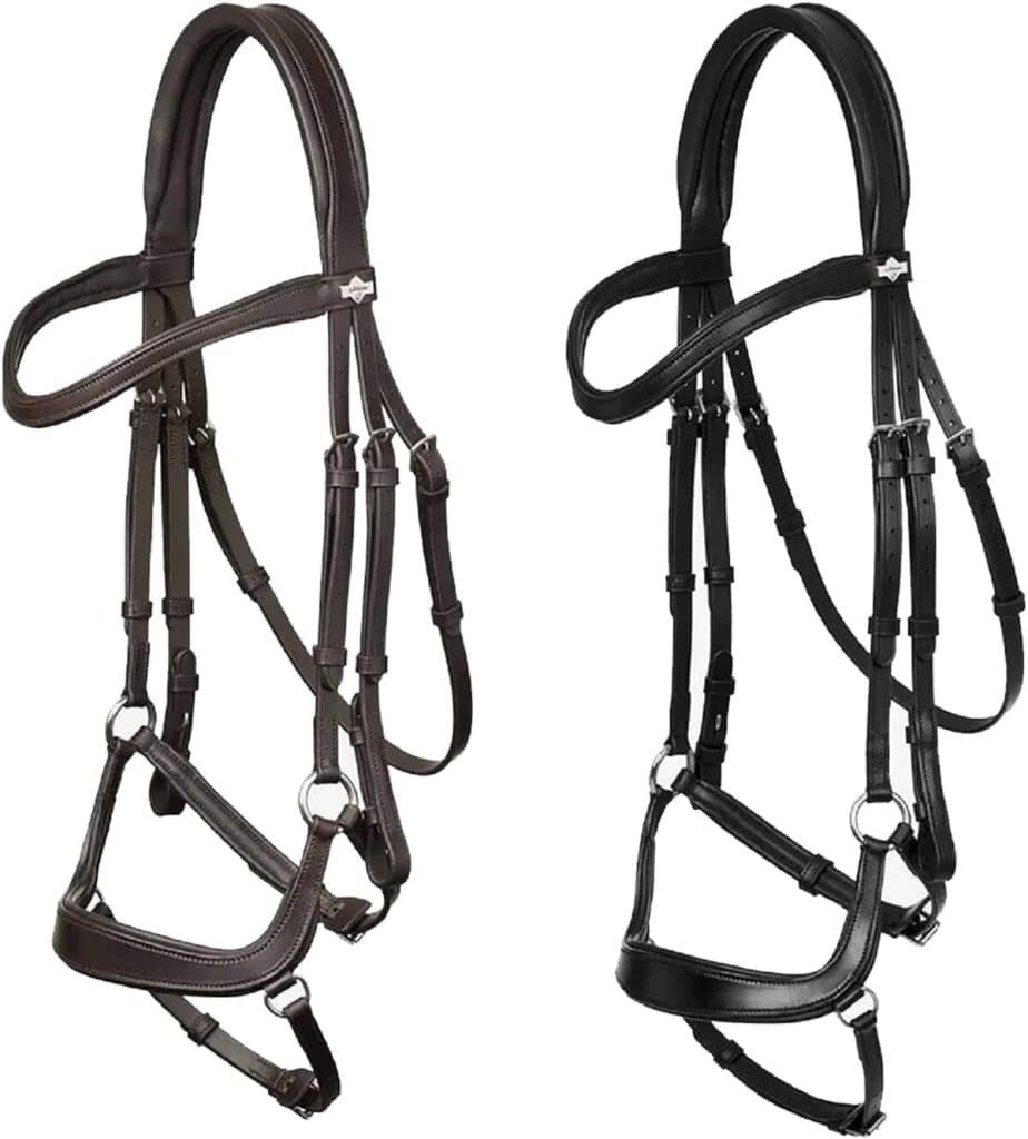 Avis sur la bride tombante LeMieux Arika noir/argenté