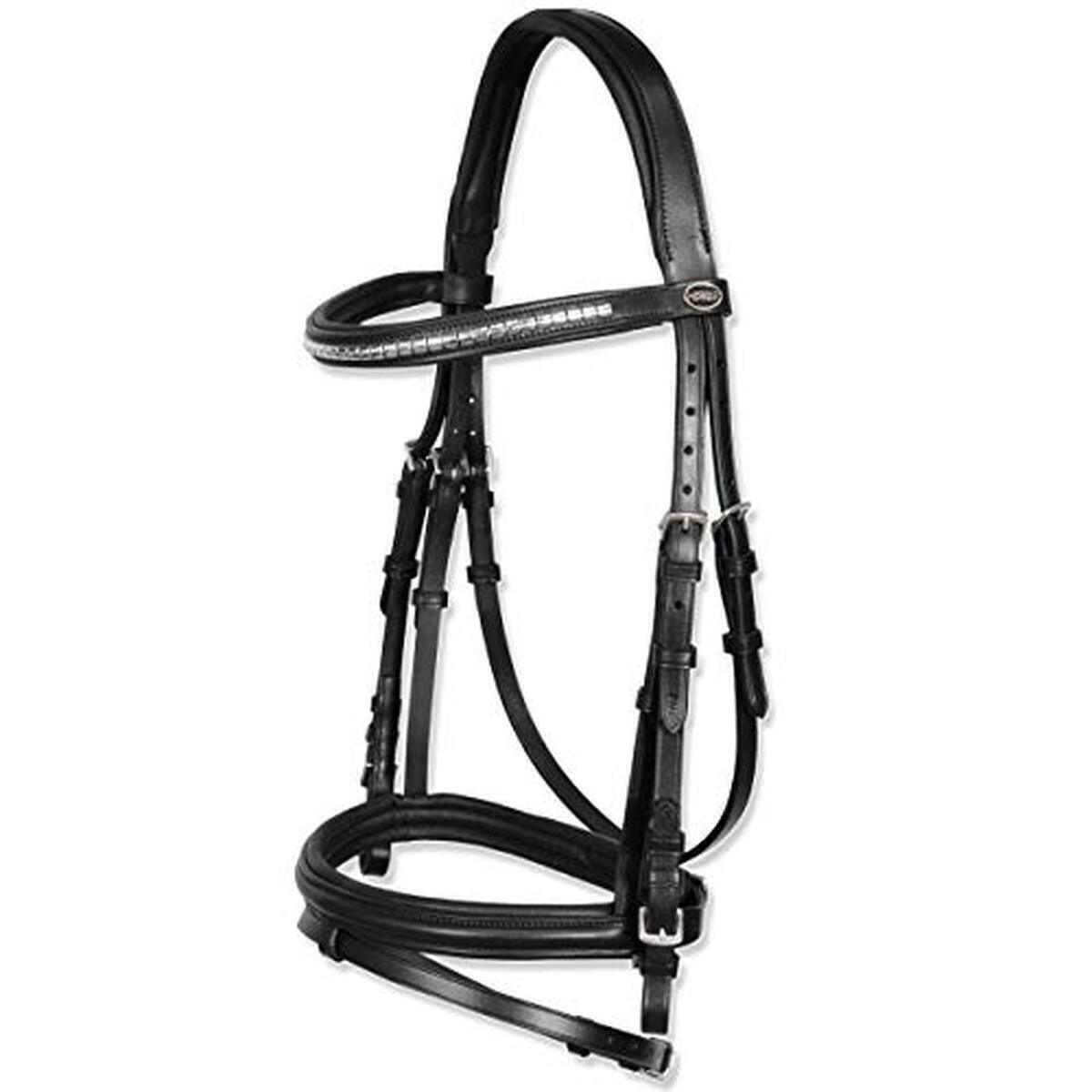 Avis sur le bridon Mestre en cuir souple de Horses : confort et élégance en faux brillants