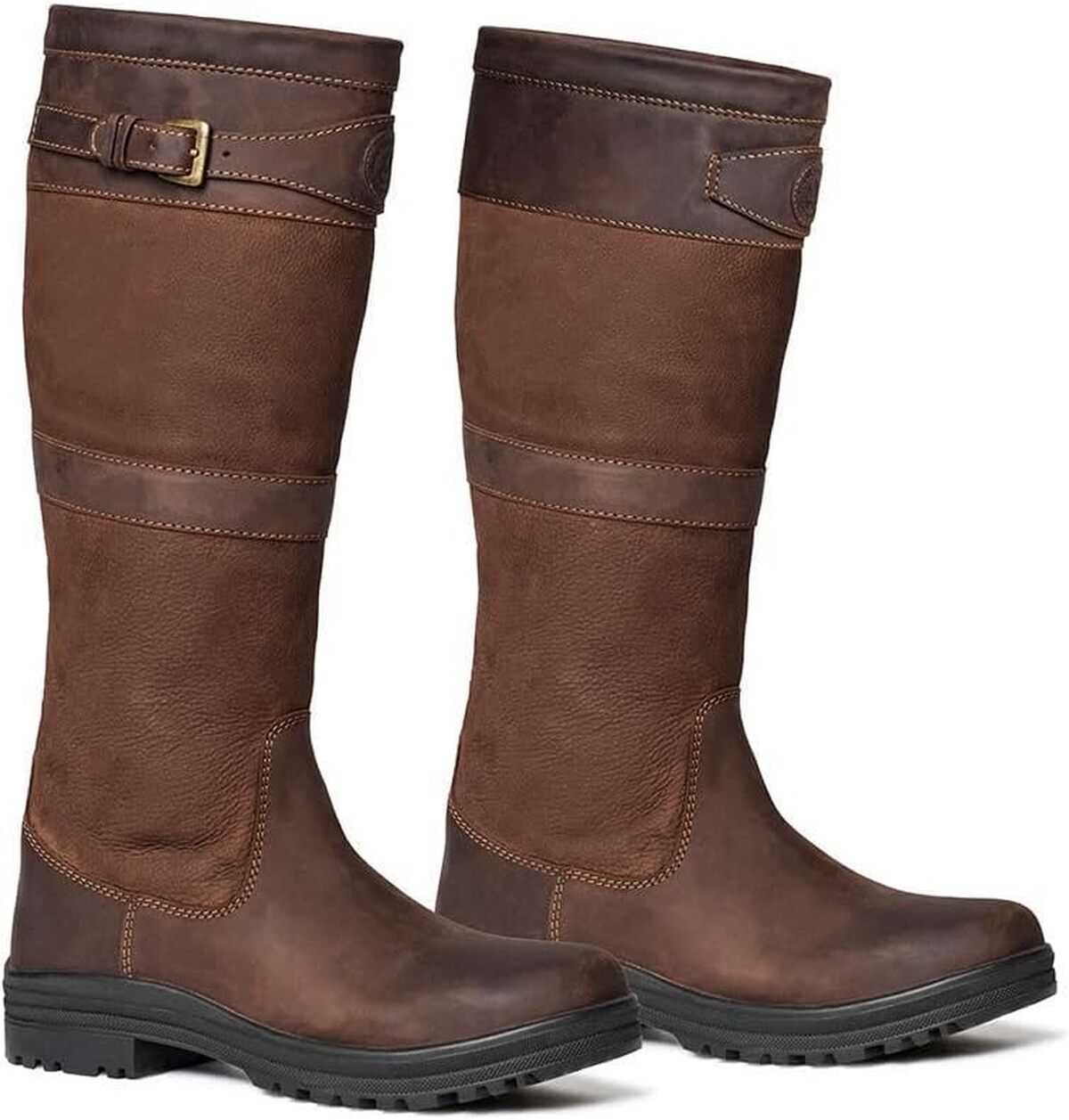 Test de la botte d'équitation Mountain Horse Cumberland marron pour femme