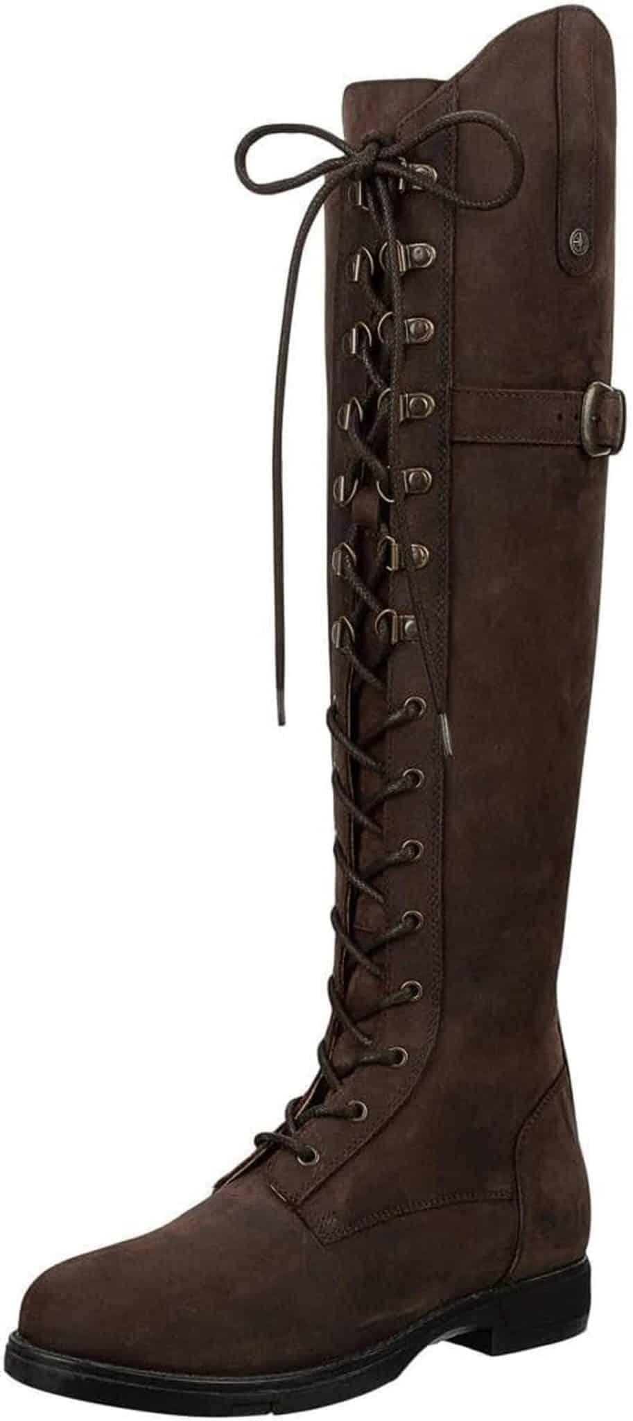 Test des bottes d'équitation Longford de Suedwind : performance hivernale en cuir nubuck