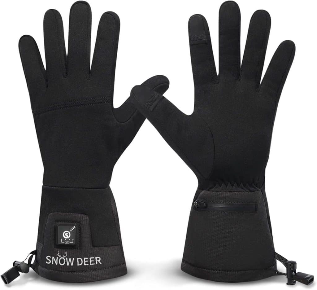 Test des gants chauffants SNOW DEER à batterie rechargeable