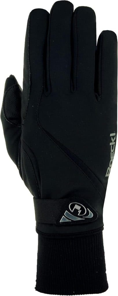 Test des gants d'équitation d'hiver Roeckl Wismar Noir