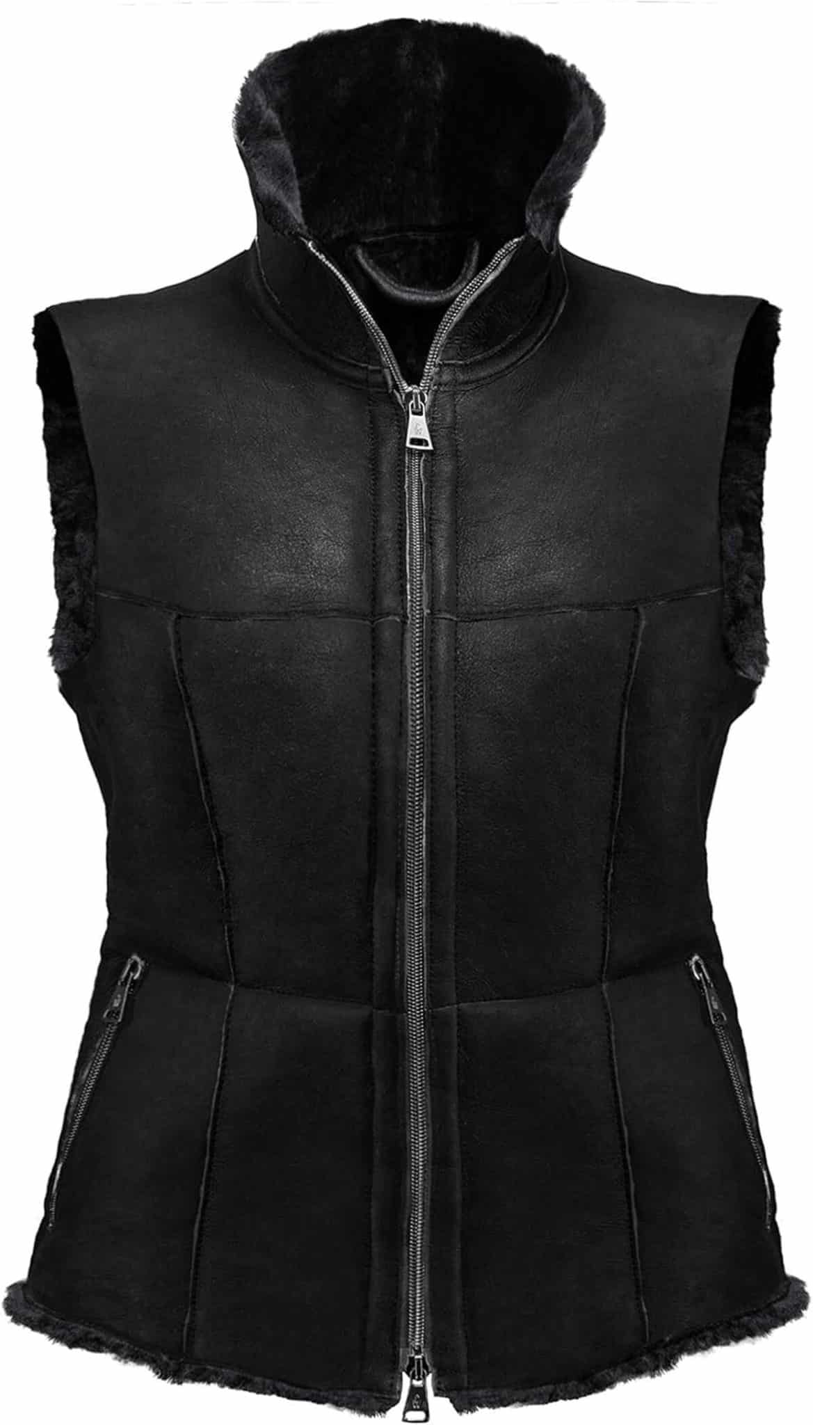 Test du gilet en fourrure de mouton Christ : chaleur et style pour l'hiver