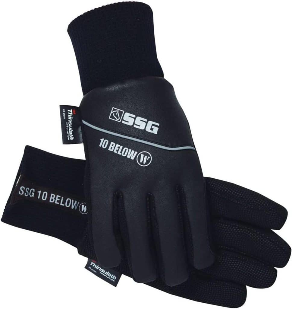Test : gants d'équitation hiver SSG 6400 taille M
