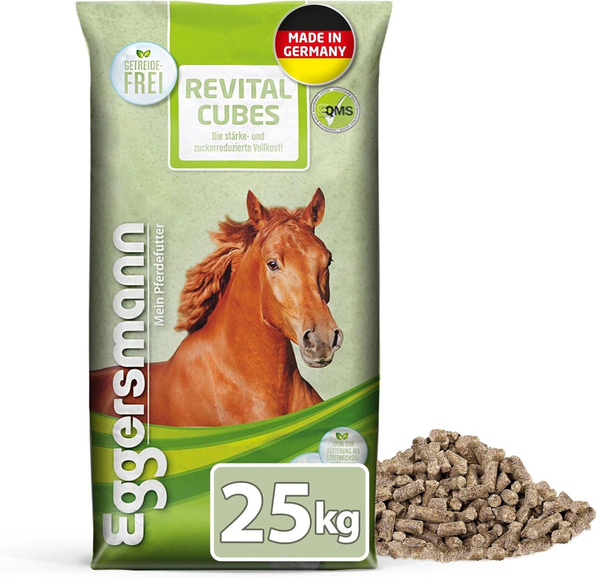 Test : nourriture ReVital Cubes sans céréales pour chevaux Eggersmann