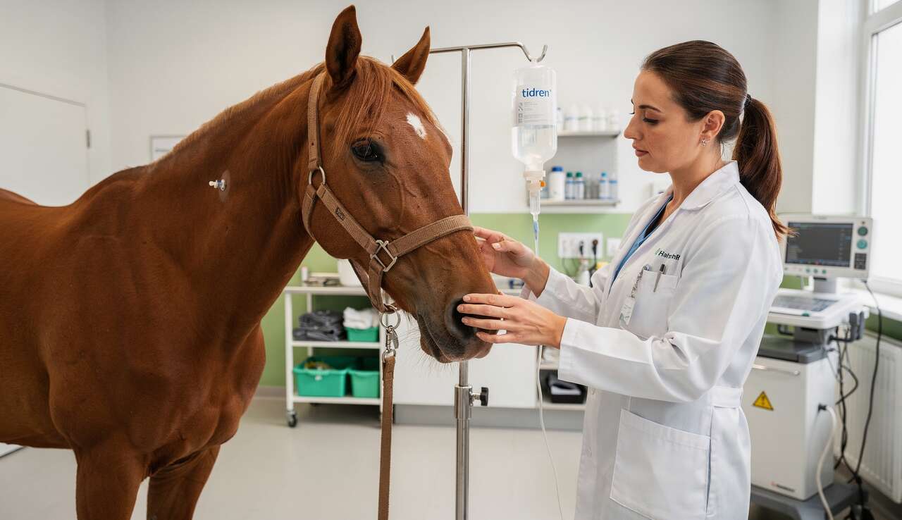 Indications cliniques de tildren chez le cheval