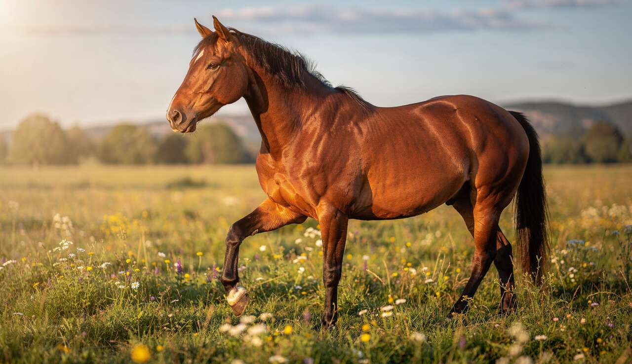 Symptômes de la tendinite chez le cheval Symptômes de la tendinite chez le cheval