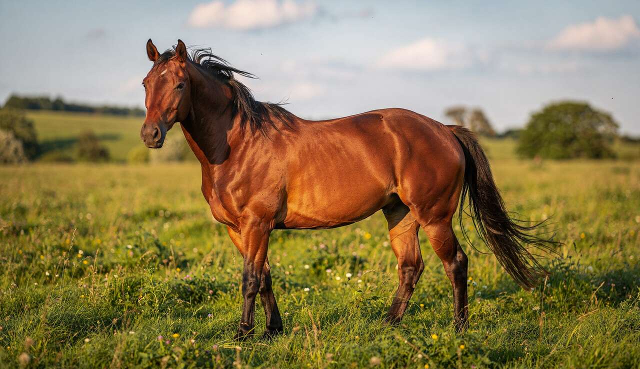 Entretien et soin des chevaux bai