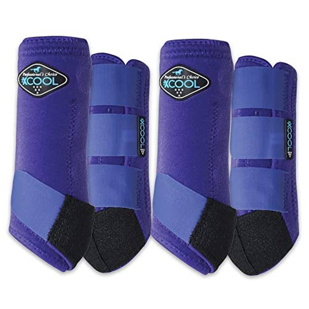 Test des 2XCOOL Horse Boots de Professional's Choice : protection et confort pour chevaux actifs