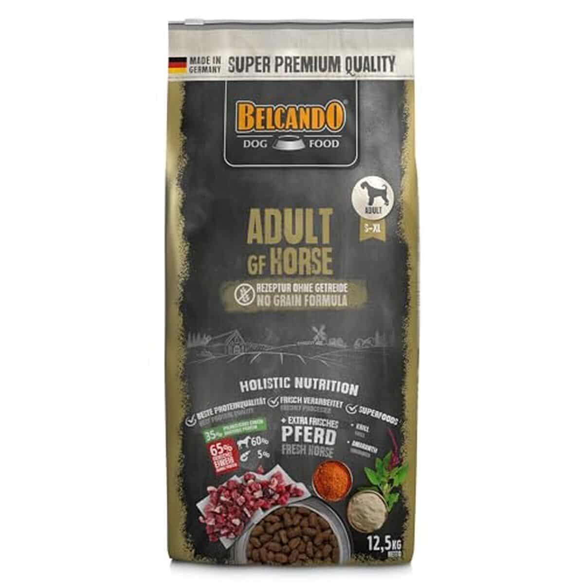 Essai de nourriture BELCANDO Adult GF Cheval sans céréales
