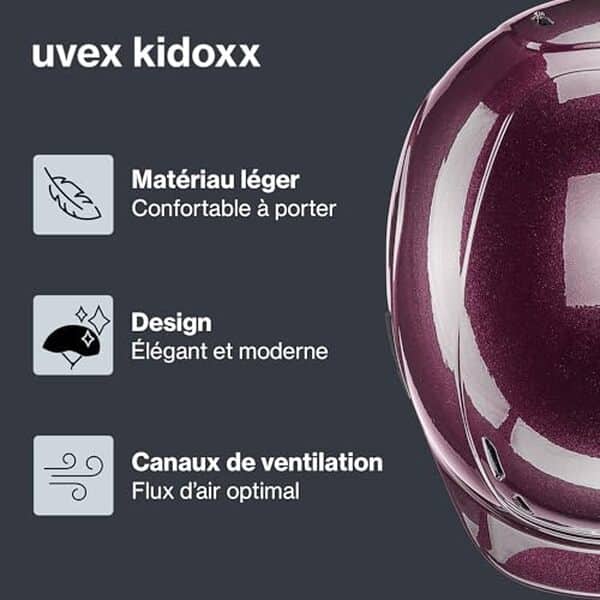 Découvrez notre test détaillé du casque uvex kidoxx pour enfants : un modèle léger, réglable et sécurisant pour les jeunes cyclistes, alliant confort et protection optimale.