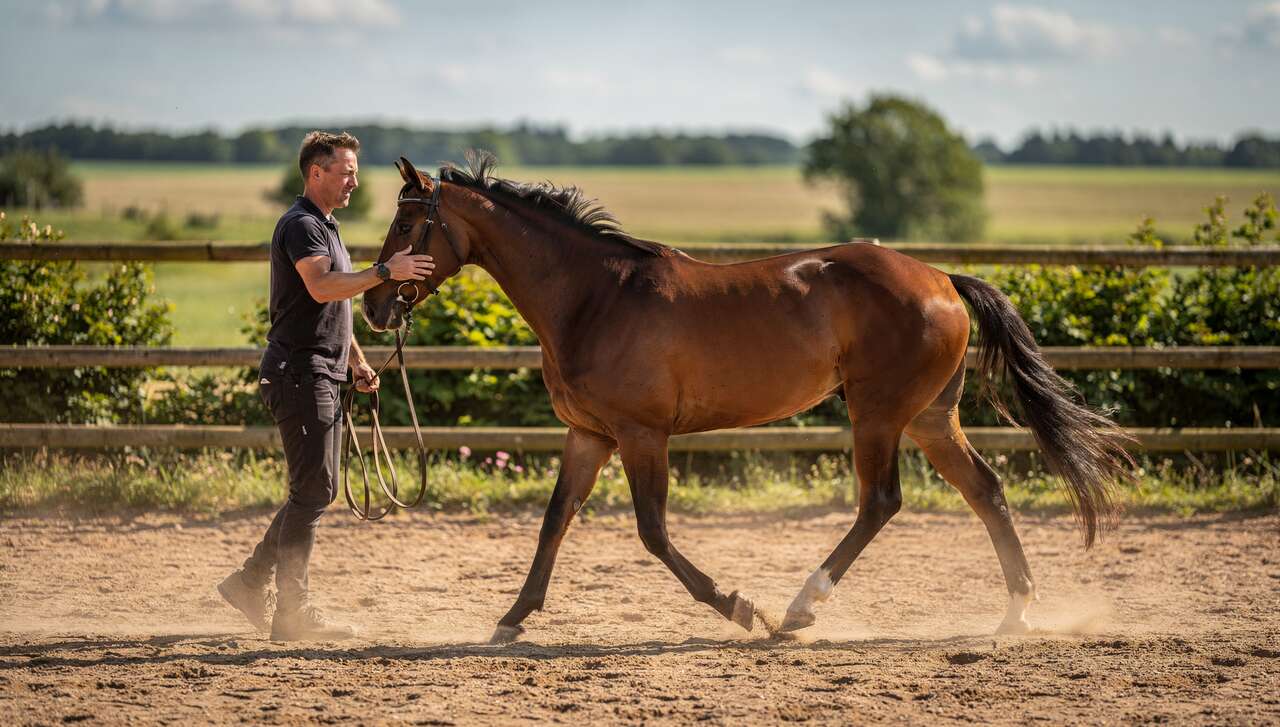 Apprentissage des déplacements latéraux pour jeune cheval : guide complet