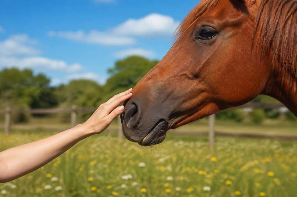 Le cheval et la main : relation et communication