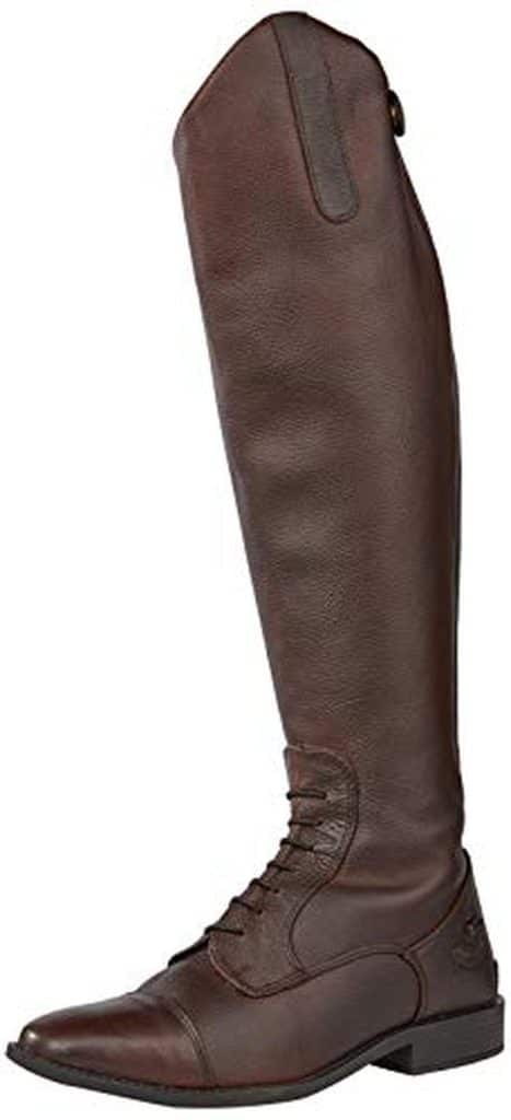 Test des bottes d'équitation Rhinegold Elite Luxus cuir marron