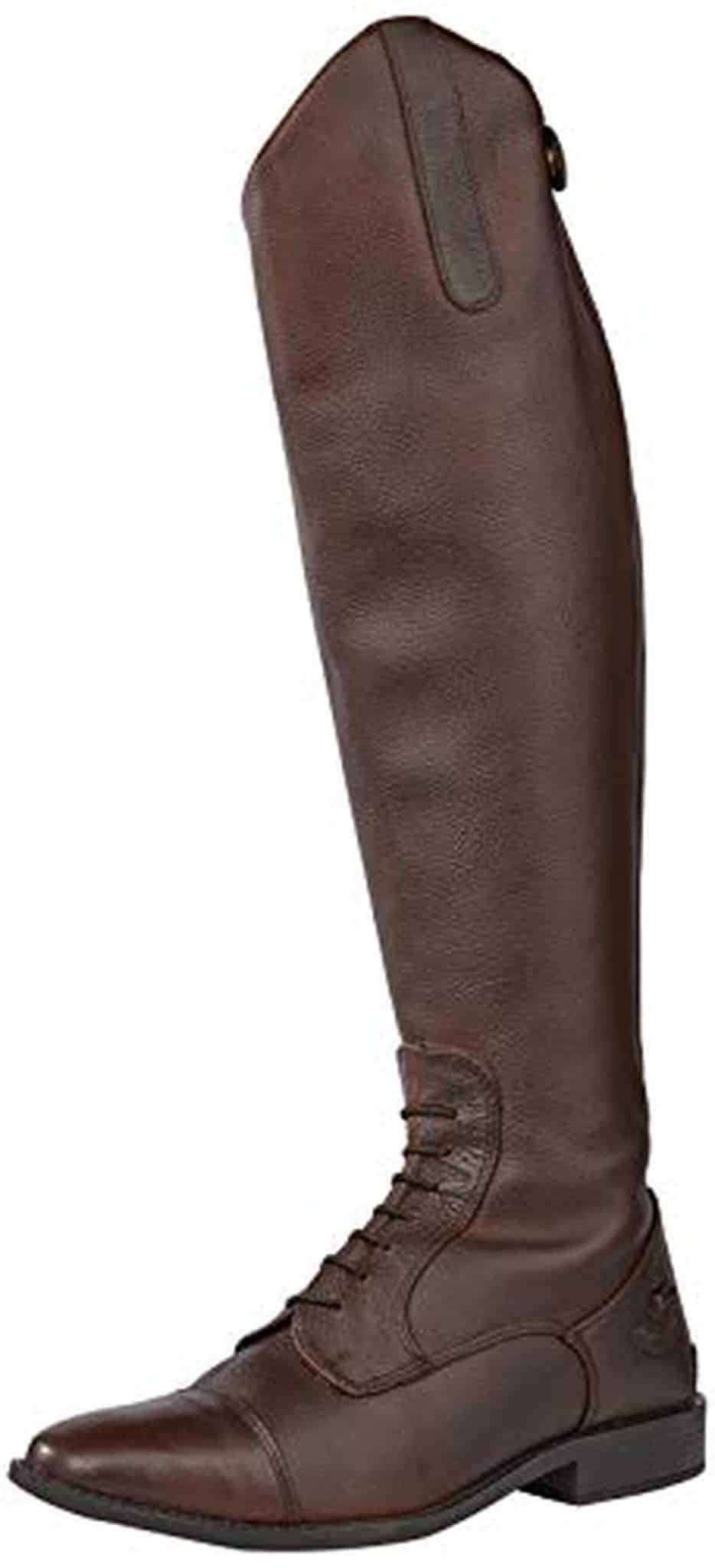 Test des bottes d'équitation Rhinegold Elite Luxus cuir marron