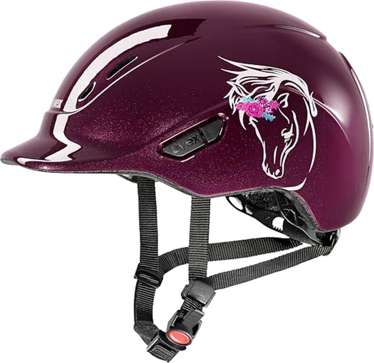 Test du casque d'équitation uvex kidoxx : léger et réglable pour enfants