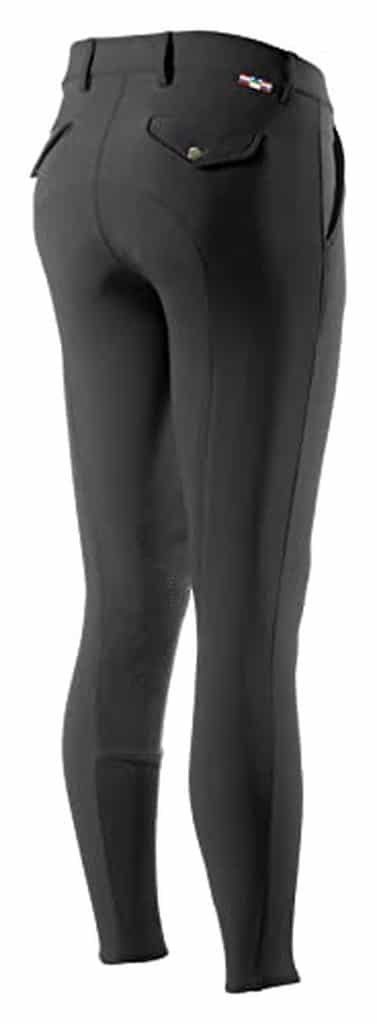 Test : pantalon d'équitation à basanes Horze Grand Prix noir pour homme