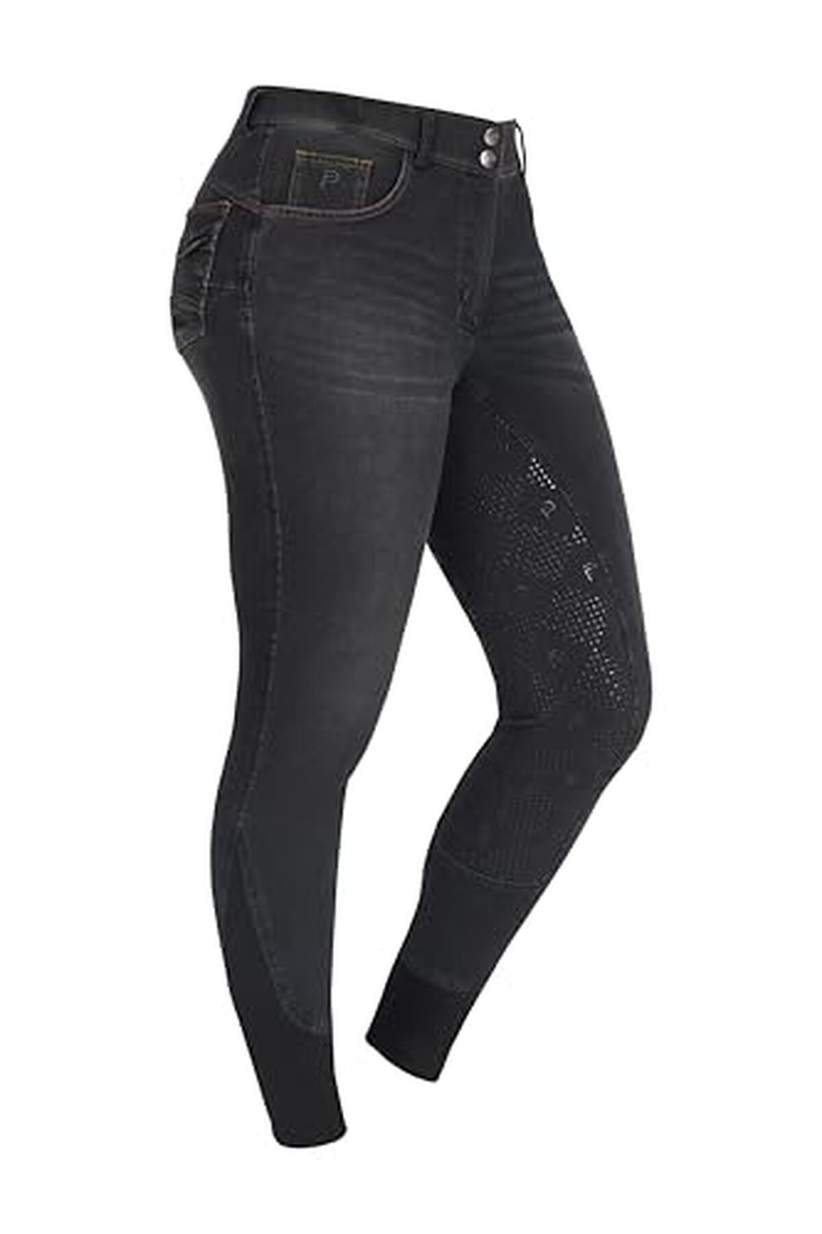 Test : pantalon d'équitation Preto en denim grip silicone