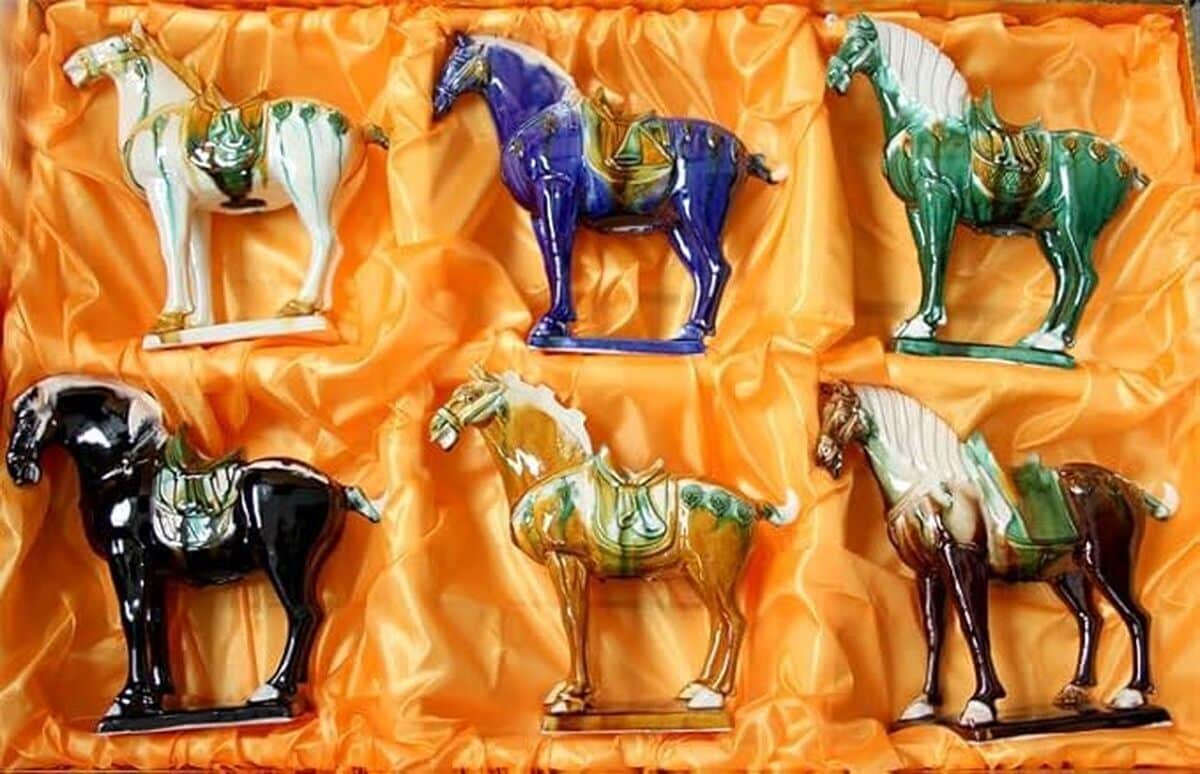 Avis sur la statue tricolore sancai NIBHZ : réplique en porcelaine de la dynastie Tang