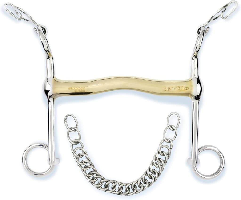 Test Du Mors De Bride Dressage 2290 De Stübben - Sweet Copper 13, 5 Cm
