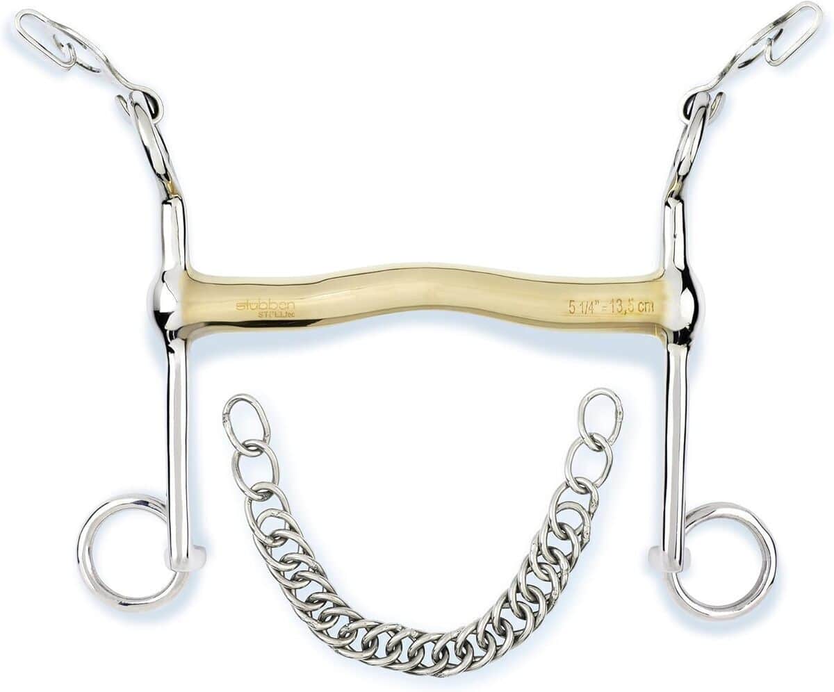 Test Du Mors De Bride Dressage 2290 De Stübben - Sweet Copper 13, 5 Cm