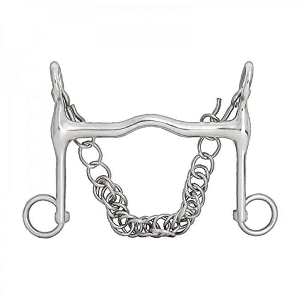 Test du mors de bride Horze 11, 5 cm noir 145