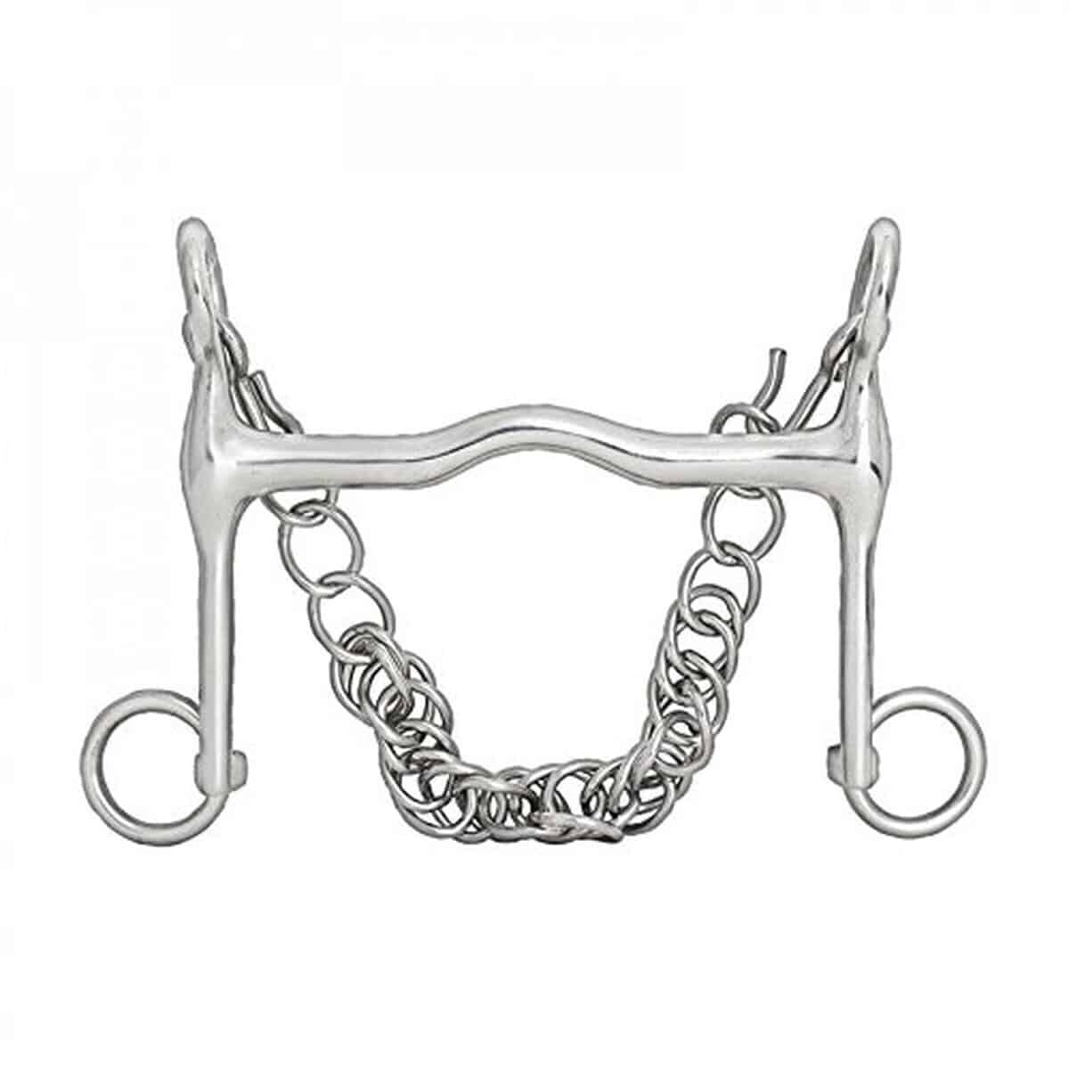 Test du mors de bride Horze 11, 5 cm noir 145