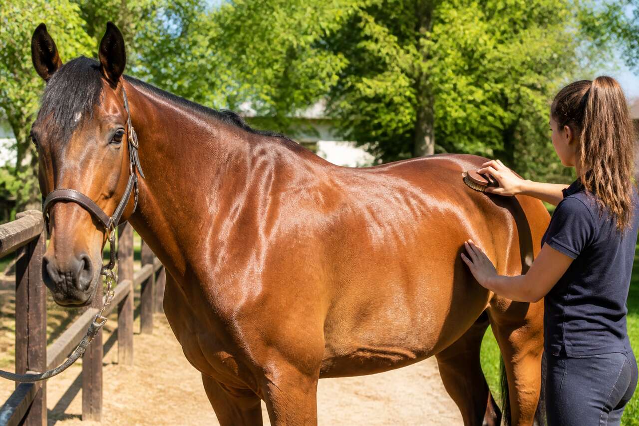 Guide du soin du poil de cheval en été
