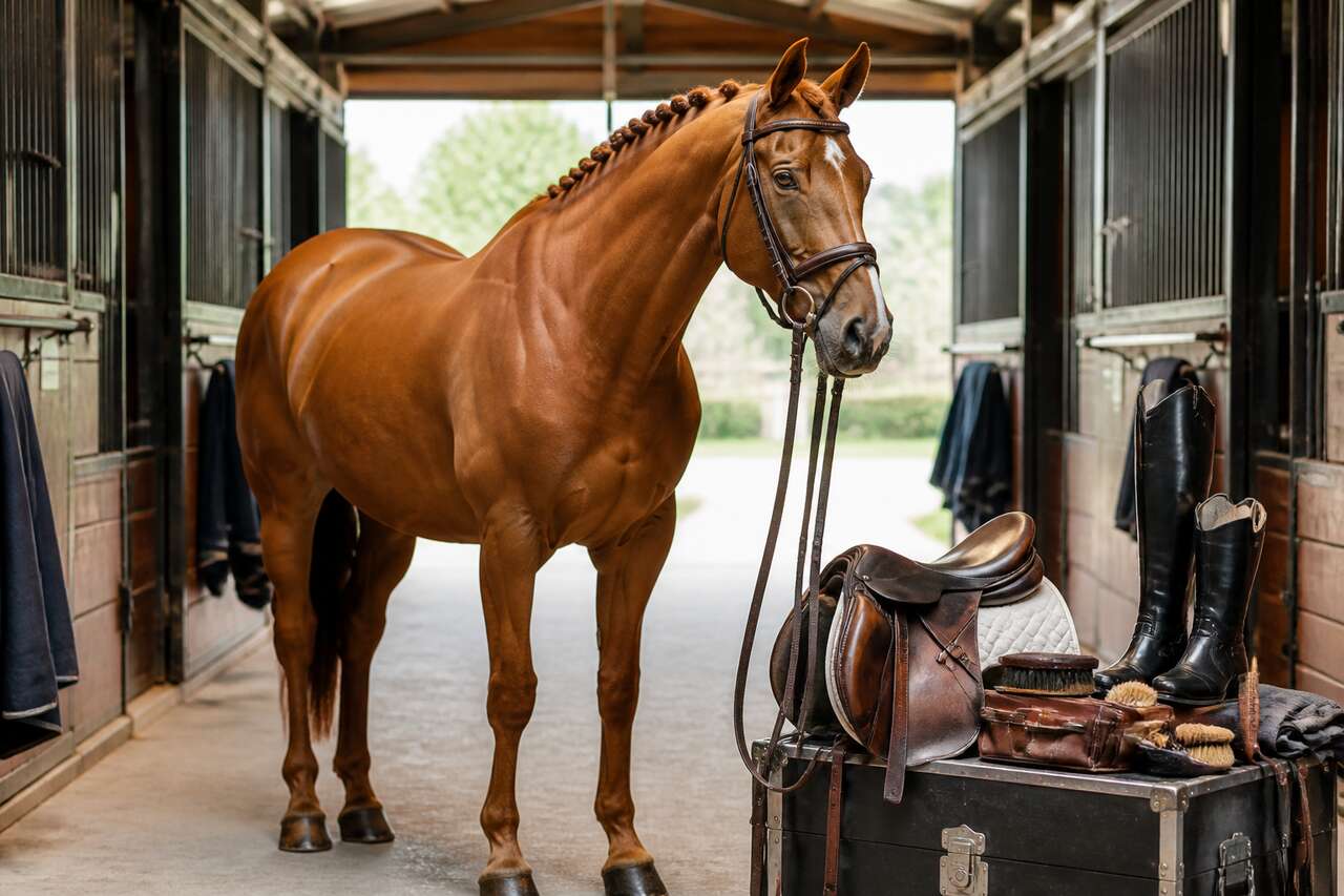 Mat&eacute;riel pour le cheval