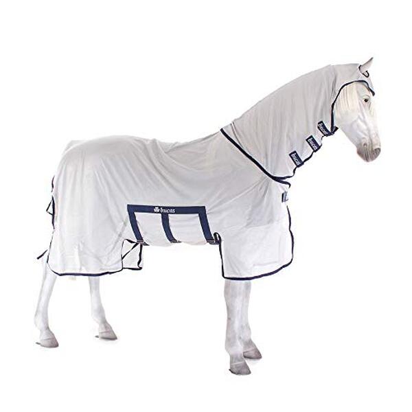 Découvrez la couverture anti-mouches Buzz-off X F/N 120 Silver : protection optimale contre les insectes, confort et durabilité pour votre cheval. Test complet et avis. 