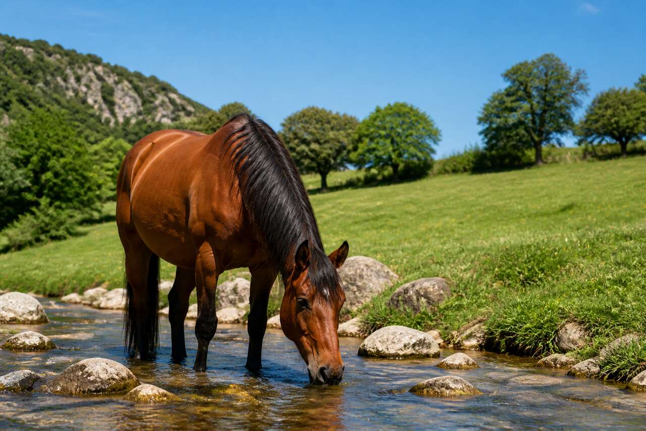 Pourquoi l’été déshydrate si vite un cheval Pourquoi l’été déshydrate si vite un cheval