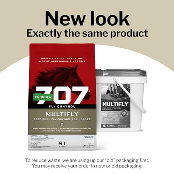 Découvrez notre avis complet sur Formula 707 MultiFly, les granulés anti-mouches idéals pour protéger votre cheval des insectes. Efficacité, composition et résultats testés. 