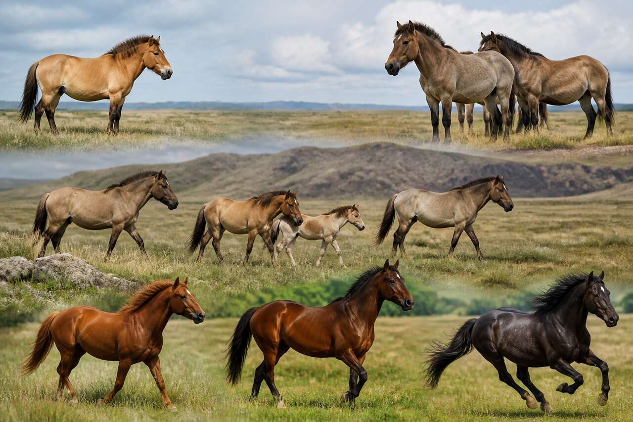 Cheval de przewalski, tarpans et chevaux &laquo; sauvages &raquo; : ce que dit la science