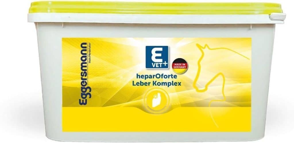 Test de l'aliment complémentaire Eggersmann pour chevaux - spécial foie