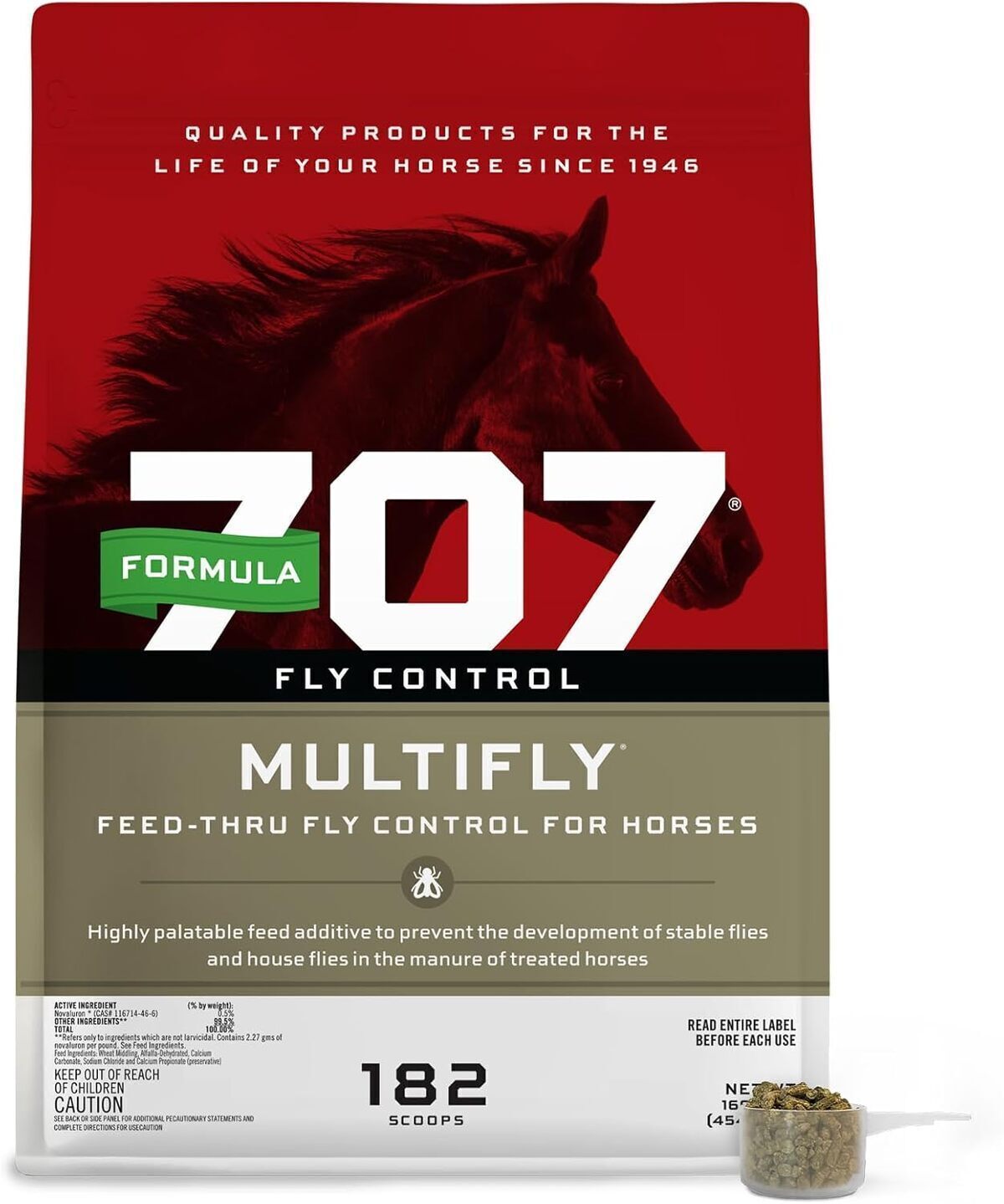 Test Formula 707 MultiFly : granulés anti-mouches efficaces pour chevaux