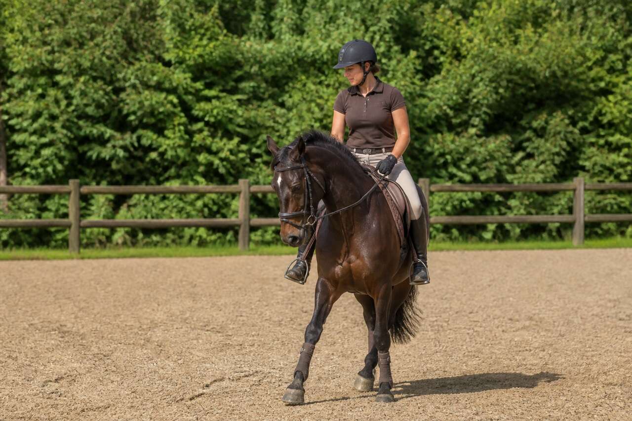 Exercices progressifs pour installer l&rsquo;incurvation : du cercle &agrave; la serpentine