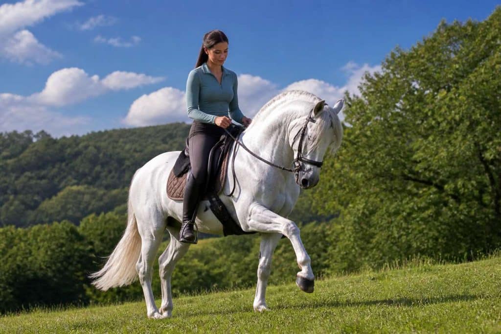 Dressage en extérieur : bienfaits et exercices pour votre cheval