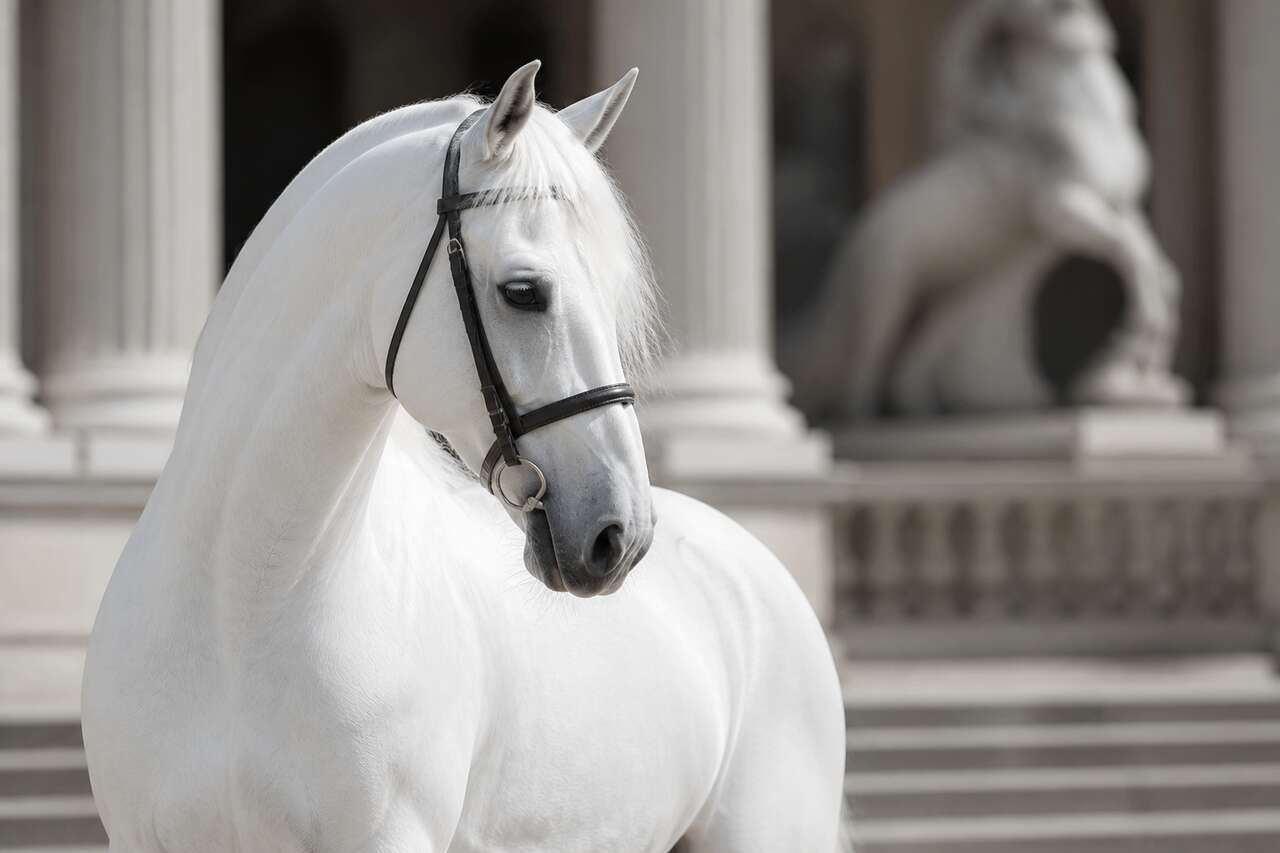 Symbolique du cheval blanc: prestige, pureté et mise en scène de l’élégance Symbolique du cheval blanc: prestige, pureté et mise en scène de l’élégance