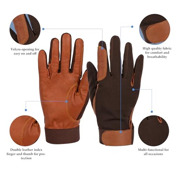 Découvrez notre test complet des gants d'équitation ONNAS Noble en cuir de chèvre : confort, durabilité et performance pour cavaliers exigeants.