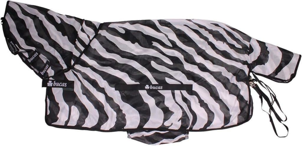 Test : couverture anti-mouches zèbre Bucas Buzz-Off 145 cm