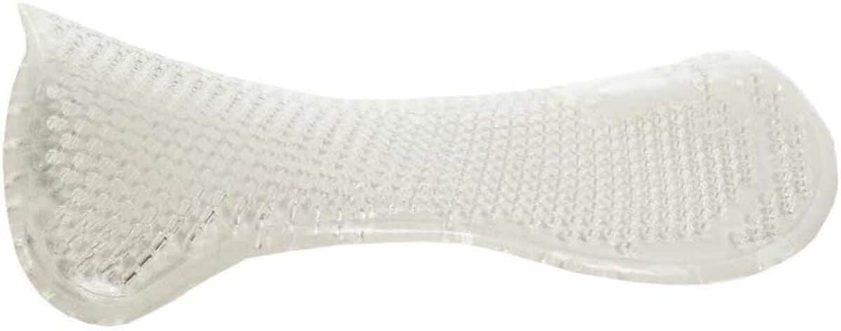 Test de l'amortisseur de selle gel Horze, avant blanc