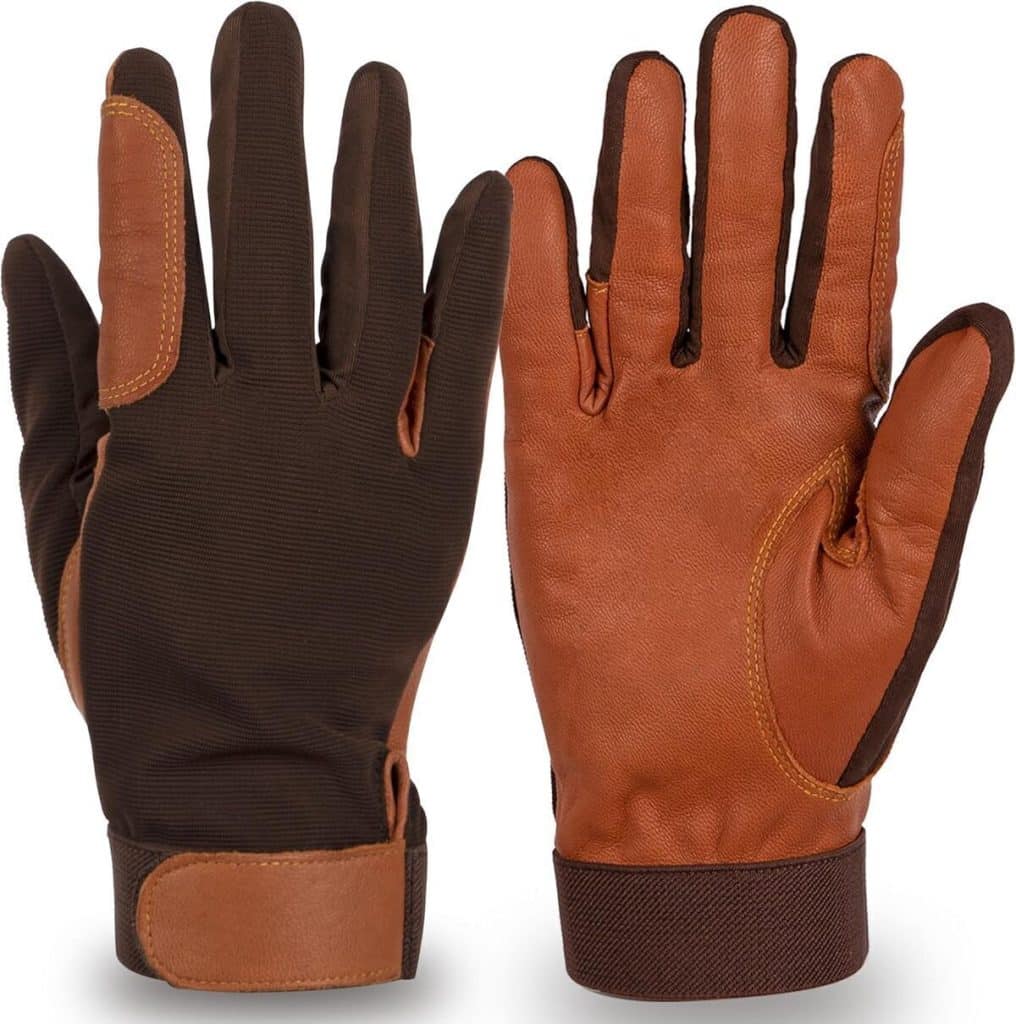 Test des gants d'équitation ONNAS Noble en cuir de chèvre