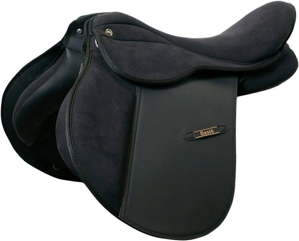Test : selle synthétique Daslö Tattini noire 16