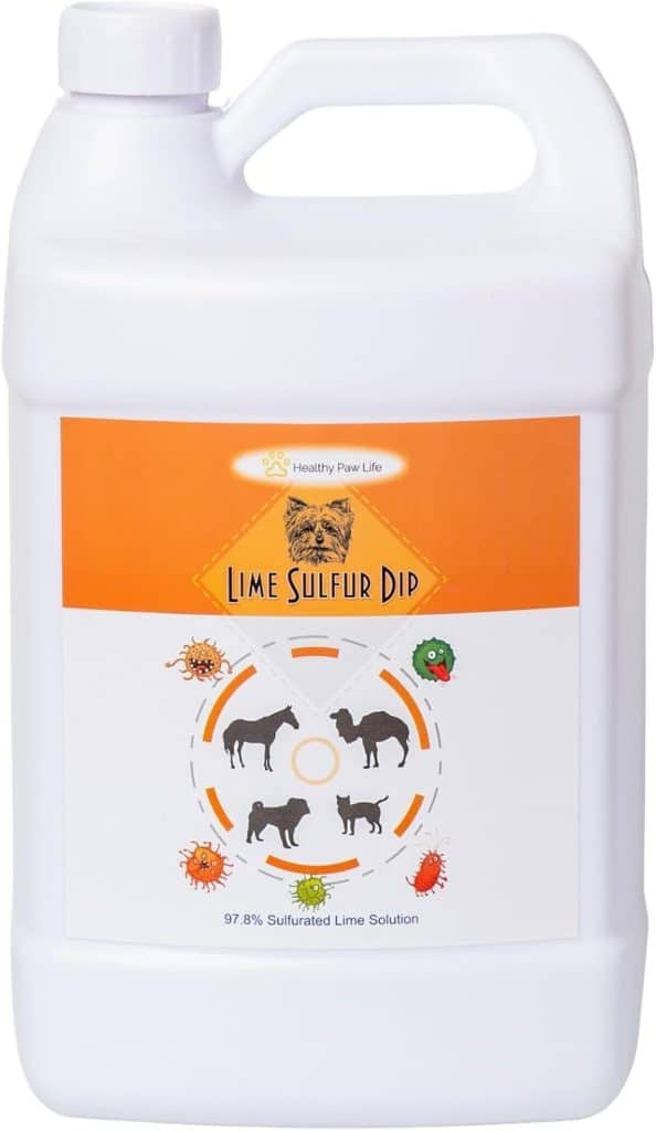 Test : solution Lime soufre dip pour animaux par Healthy Paw Life